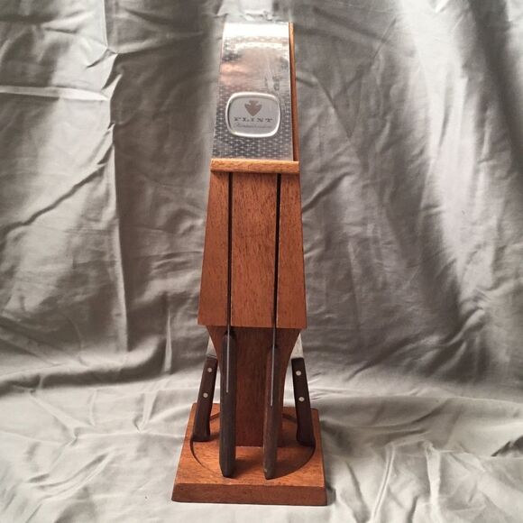 Vintage Flint Mid-Century Modern Knife Set - Picture 1 of 8